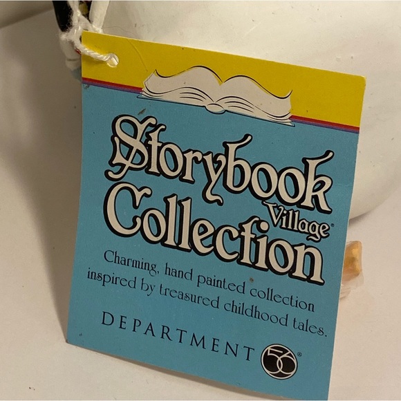 Vintage Dept 56 Storybook RUB A DUB TUB Christmas Ornament cat dog bear 2000 - Picture 6 of 16